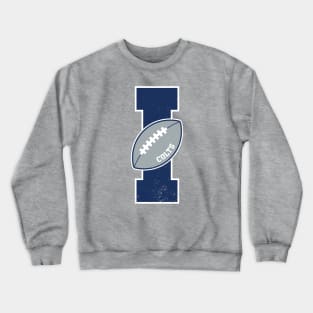 Big Bold Indianapolis Colts Monogram Crewneck Sweatshirt